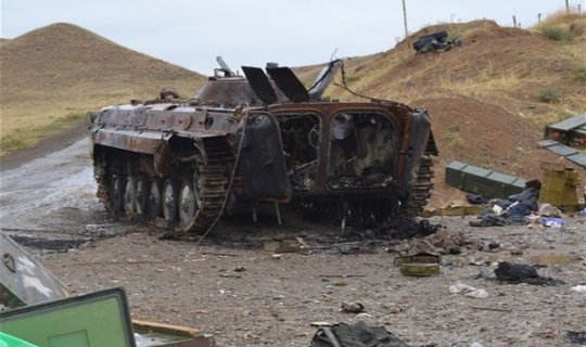 Erməni tanklarını darmadağın edən “Spike” raketləri - FOTO
