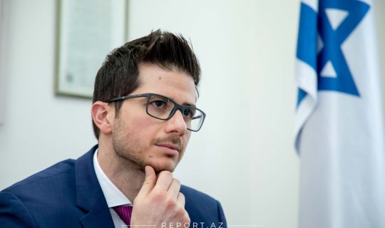 İsrail səfiri Gəncəyə gəlib