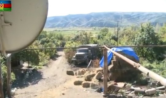 Qubadlının işğaldan azad olunan Padar kəndinin görüntüsü