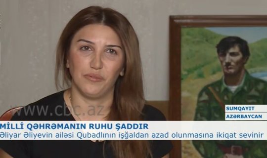 Əliyar Əliyevin qızı: “Bərxudarovun “Tikanlı zəmi”yə qələbə bayrağı sancmasını ondan çox gözləyirik” - VİDEO