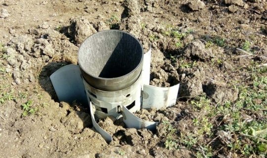 Düşmənin atdığı daha bir “Smerç” Tərtərin Düyərli kəndinə düşüb