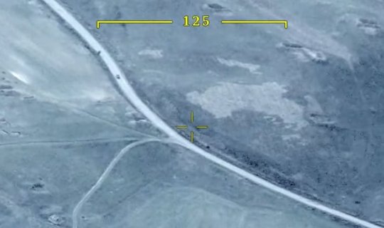 Separatçıların “müdafiə naziri”nin məhv edilməsinin görüntüləri yayılıb