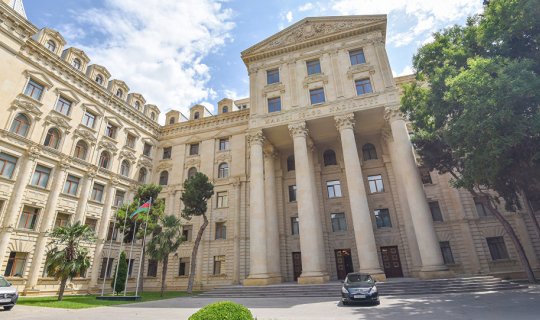 Xarici İşlər Nazirliyi bəyanat yaydı