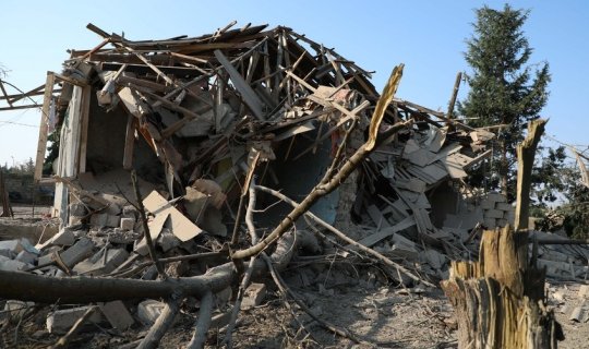 Ermənilər Tərtərə qadağan olunmuş raket atıb