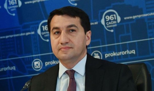 Hikmət Hacıyev: “Ermənistana qarşı tədbir görülməsi üçün Avropa Məhkəməsinə müraciət edəcəyik”