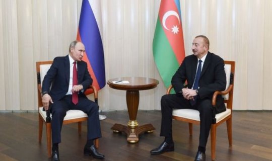 Putinlə İlham Əliyev Qarabağ məsələsini müzakirə etdi