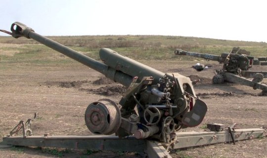 Ermənilərin döyüş meydanında atıb qaçdığı hərbi texnikaların görüntüləri