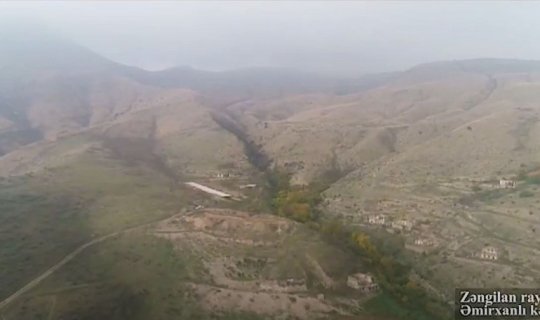 Zəngilanın Əmirxanlı kəndinin görüntüləri