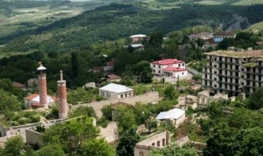 Şuşanın kosmosdan son görüntüsü - FOTO