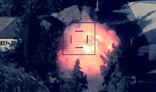 Xocavənd istiqamətində düşmənin “Tor-M2KM” ZRK-sı vurulub - Video
