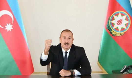 İlham Əliyev: “Paşinyan bu sənədi dəmir yumruğun hesabına imzalayır”