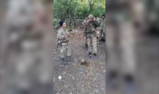 Azərbaycan hərbçilərindən gözəl ifa - VİDEO