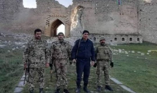 Polis və Daxili Qoşunların hərbçiləri Şuşada komendant rejimində fəaliyyət göstərir
