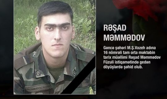 Qarabağda tarix yazan müəllimimiz