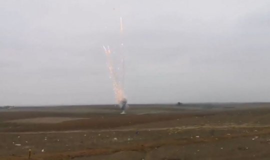 Ermənistanın Füzuliyə atdığı ağ fosforlu mərmi zərərsizləşdirildi