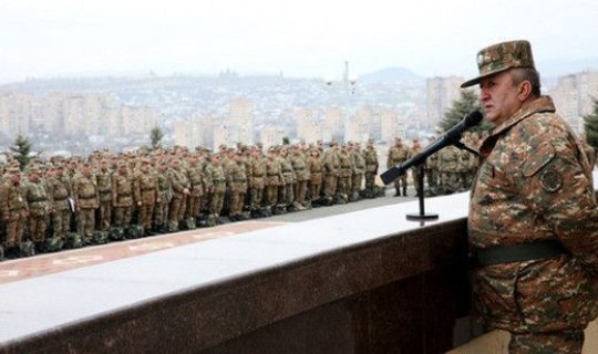 Erməni general istefa verib