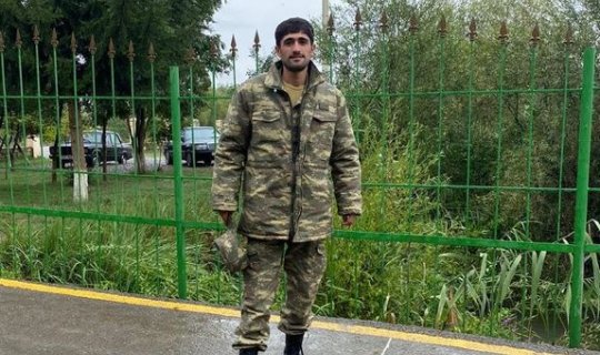 Şuşa məscidində ilk azan oxuyan əsgərimiz - FOTO -VİDEO