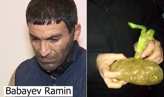 Abşeronda komendant postundan narkotik keçirmək istəyən şəxs saxlanıldı