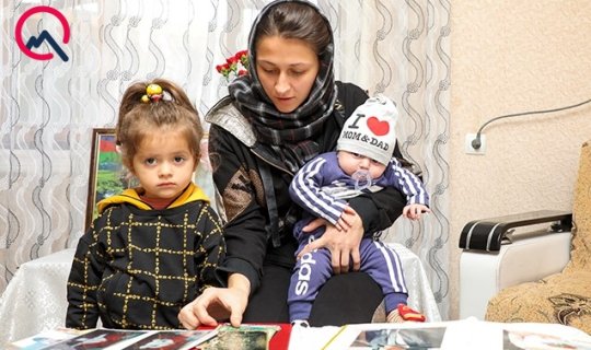 Şəhid ərini çiyinlərində daşıyan Firuzəxa0- “Son borcum idi”