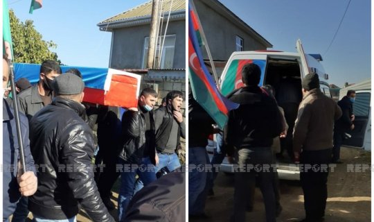 Cəlilabadda şəhid əsgər dəfn edilib- FOTO