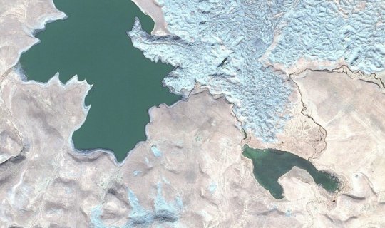 Kəlbəcərin kosmosdan görüntüsü yayılıb -xa0 FOTO
