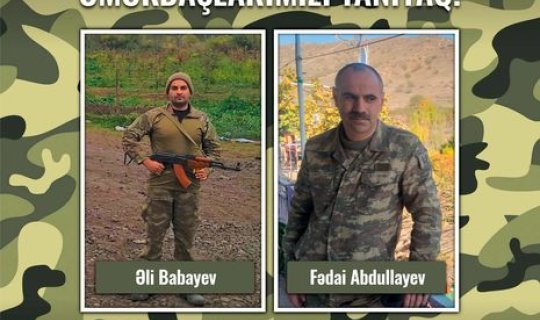 Vətən müharibəsində əməyi olan igidlərimizi tanıyaq