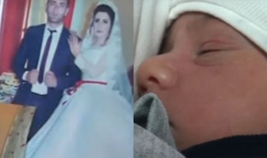 Şəhid baş leytenant ölümündən sonra oğul atası oldu - VİDEO