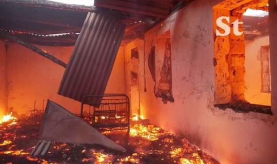 Erməni vandalizmi yenə özünü göstərdi: Bu dəfə Laçını yandırırlar - FOTO