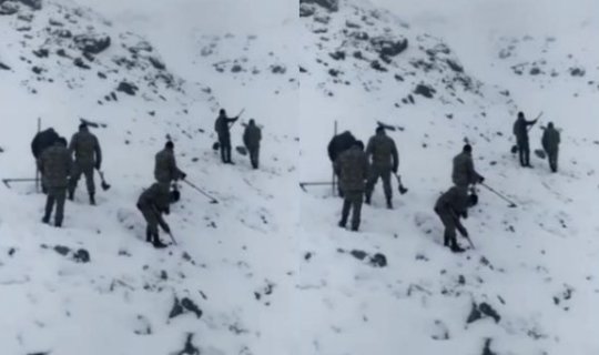 Qələbəyə aparan yolun təhlükələri: Kəlbəcərdə dağlar minalardan təmizlənir - VİDEO