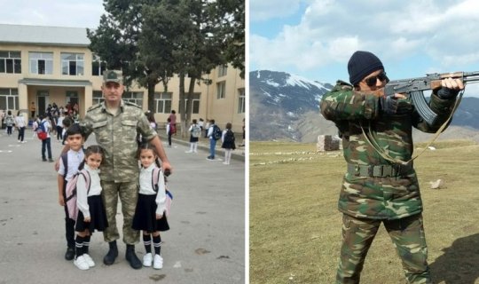 Əsgərini canı hesabına xilas edən komandir - FOTO-VİDEO