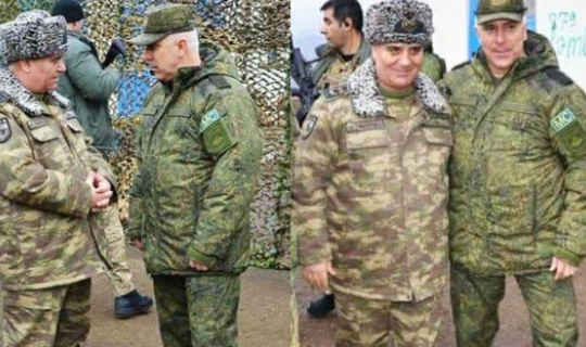 DTX rəisi Qarabağdakı Rusiya sülhməramlılarının rəhbəri ilə görüşdü -xa0FOTO