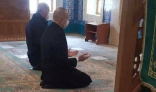 İlham Əliyevlə Ərdoğan namaz qıldıxa0- FOTO