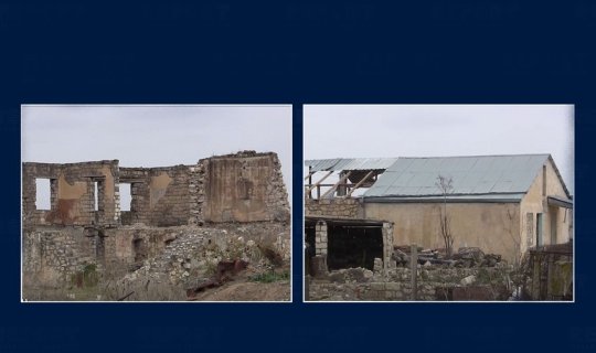 Ağdamın işğaldan azad olunan Boyəhmədli kəndinin görüntüləri