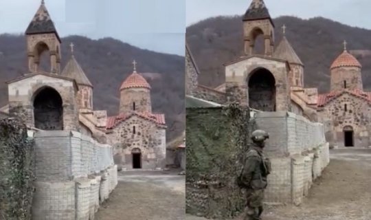 Xudavəng monastır kompleksinin yeni görüntüləri - VİDEO