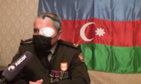 Şəhid olduğu deyilən mayor evinə sağ qayıtdı - VİDEO