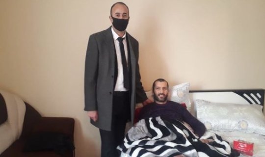 Zaqatalada qazi ailəsi dəstəklə təmin edilib - FOTO