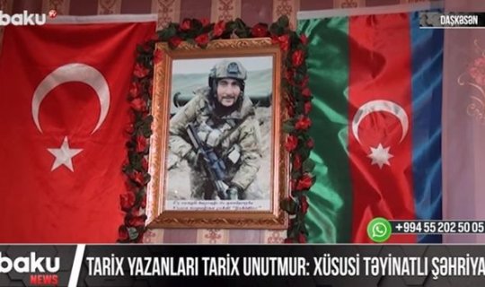 Tarix yazanları tarix unutmur: Xüsusi təyinatlı döyüşçü Şəhriyar - VİDEO
