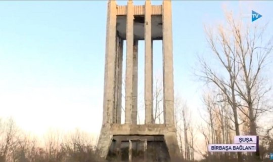 Ermənilər Şuşada Molla Pənah Vaqifin məqbərəsini dağıdıblar - VİDEOxa0