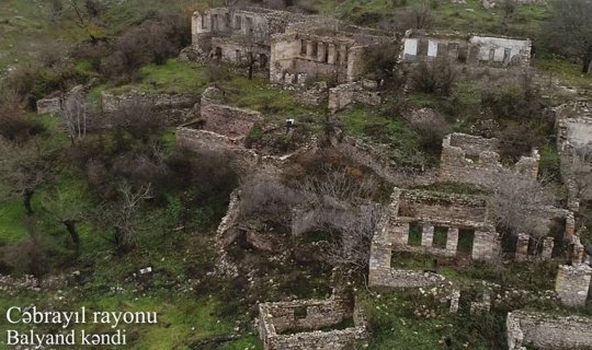 Cəbrayılın Balyand kəndindən görüntülər