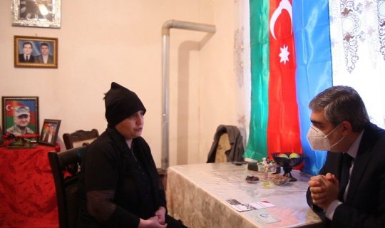 Şəhid İlqar Ramazanlının ailəsinə Prezident təqaüdü təyin olundu