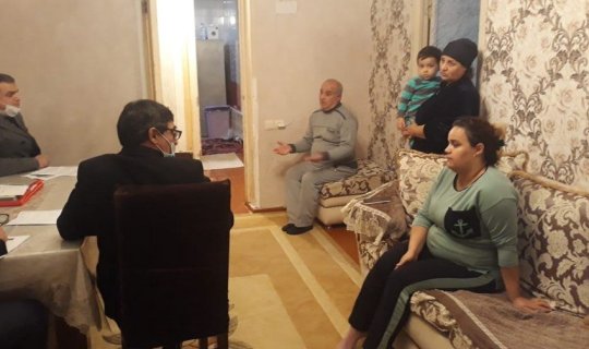 Daha bir şəhid ailəsinə aylıq təqaüd təyin edildi