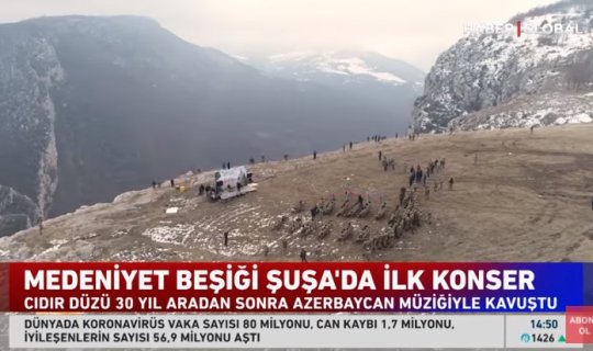 Əsgərlərimiz Paşinyana Şuşada necə “Yallı” oynamağı göstərdilər - VİDEO