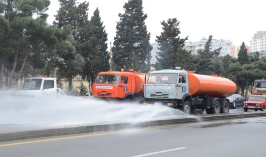 Sabah paytaxtda növbəti gücləndirilmiş dezinfeksiya işləri aparılacaq