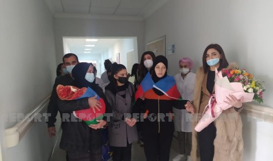 Vətən müharibəsi şəhidinin Hədiyyəsi dünyaya gəldi - FOTO