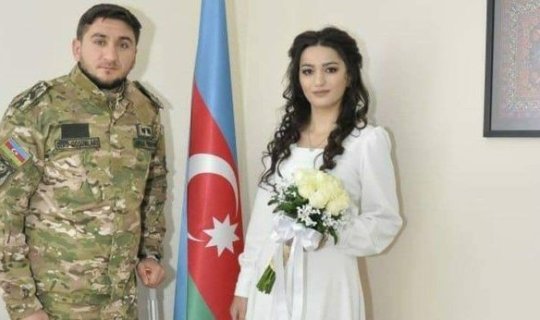Vətən müharibəsi qazisi ailə həyatı qurdu - FOTO