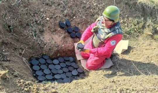 Vətən Müharibəsi başlayandan indiyədək aşkarlanan piyada əleyhinə minaların SAYI
