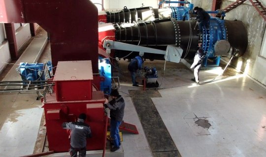 Laçındakı su elektrik stansiyası yenidən qurulur - VİDEO