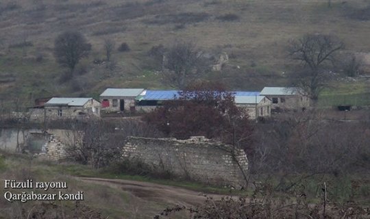 Füzuli rayonunun Qarğabazar kəndindən videogörüntülər – VİDEO