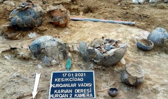“Keşikçidağ”da tarixi abidələr aşkarlandı - FOTO