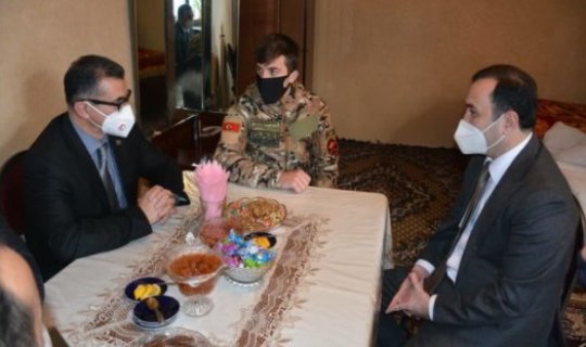İsmayıllıda Vətən müharibəsinin qəhrəmanları ilə görüşlər davam edir – FOTO